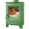 Arada Hamlet Solution 5 Compact Peapod Green Stove, Multi Fuel Wood Burning, Freestanding (S4) Ecodesign Approved, Defra Approved(Arada Hamlet Solution 5 Compact Peapod Green Stove Multi Fuel Wood Burning Freestanding S4 Ecodesign Approved Defra Approved)