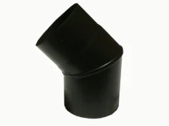 4 Inch 45 Degree Plain Black Flue Elbow(4 Inch 45 Degree Plain Black Flue Elbow)