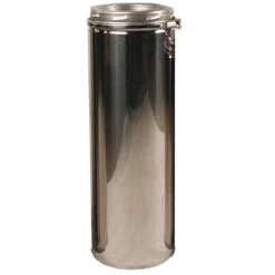 5 Inch (125mm) Twin Wall 500mm Pipe Inc Locking Band(5 Inch Twin Wall 500mm Pipe)