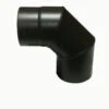 6 Inch 90 Degree Plain Black Flue Elbow(6 Inch 90 Degree Plain Black Flue Elbow)