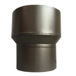 5 Inch To 6 Inch Black Flue Increaser(5 Inch To 6 Inch Black Flue Increaser)