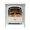 Dimplex Courchevel 2kW Electric Freestanding Stove White, Optiflame(Dimplex Courchevel 2kw Electric Inset Stove Optiflame)