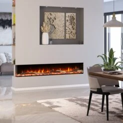 Ezee Glow 50'' Celestial Built-In Media Wall Electric Fire(Ezee Glow 50 Celestial Built In Electric Fire)