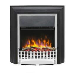 Dimplex Kingsley Deluxe 2kW Electric Inset Stove Chrome, Optiflame(Dimplex Kingsley Deluxe 2kw Electric Inset Stove Copy)