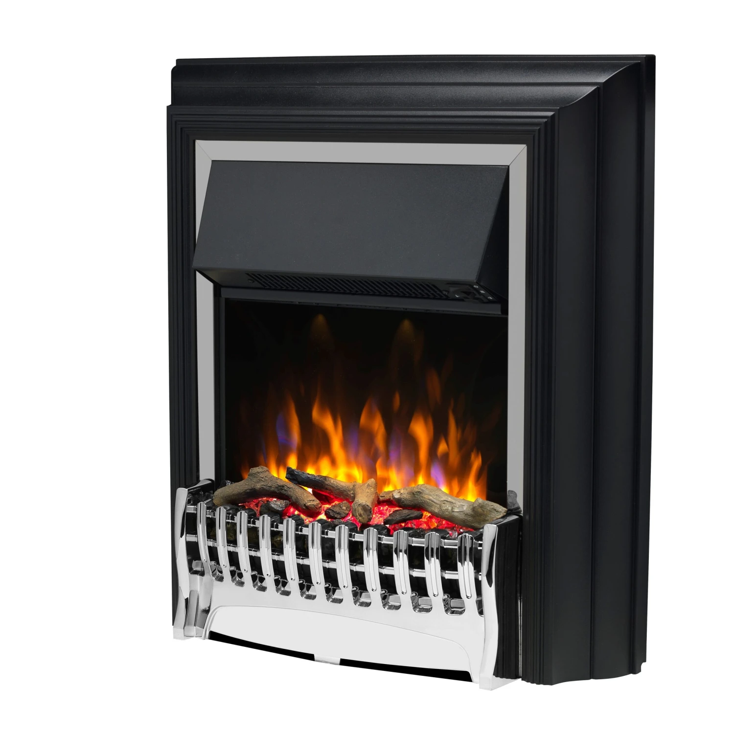 Dimplex Kingsley Deluxe 2kW Electric Inset Stove Chrome, Optiflame(Dimplex Kingsley Deluxe 2kw Electric Inset Stove Copy) 3 Dimplex Kingsley Deluxe 2kW Electric Inset Stove Chrome, Optiflame(Dimplex Kingsley Deluxe 2kw Electric Inset Stove Copy) - Image 3