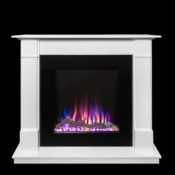 Ezee Glow Naxos 600 Electric Fire Suite(Ezee Glow Naxos 600 Electric Fire Suite) -Cheap Arizona Shop Electric Fire Colour 3