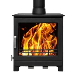 Mazona Ripley 8kW Multifuel Woodburning Stove, Freestanding, Eco Design Approved, Defra Approved(Mazona Ripley 8 Kw Ecodesign Ready Multi Fuel Wood Burning Stove)