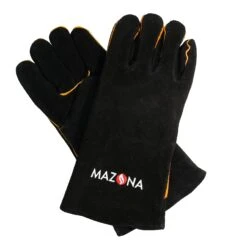 Mazona Stoves Heat Resistant Glove Pair Black(Mazona Stoves Heat Resistant Glove Pair Black)
