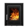 Mazona Clovelly 400 5kW 3 Sided Glass Trim Stove, Multifuel, Woodburning, Cassette, Inset, Eco Design Approved, Defra Approved(Mazona Clovelly 400 Cassette Stove)