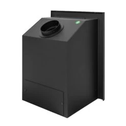 Mazona Clovelly 400 5kW 3 Sided Glass Trim Stove, Multifuel, Woodburning, Cassette, Inset, Eco Design Approved, Defra Approved(Mazona Clovelly 400 Cassette Stove) -Cheap Arizona Shop Kinsale400Angle4