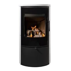 Arada Lagom 4 KW White Ceramic Wood Burning Stove(Arada Lagom 4 Kw White Ceramic Wood Burning Stove) -Cheap Arizona Shop Lagom4WhiteB2copy
