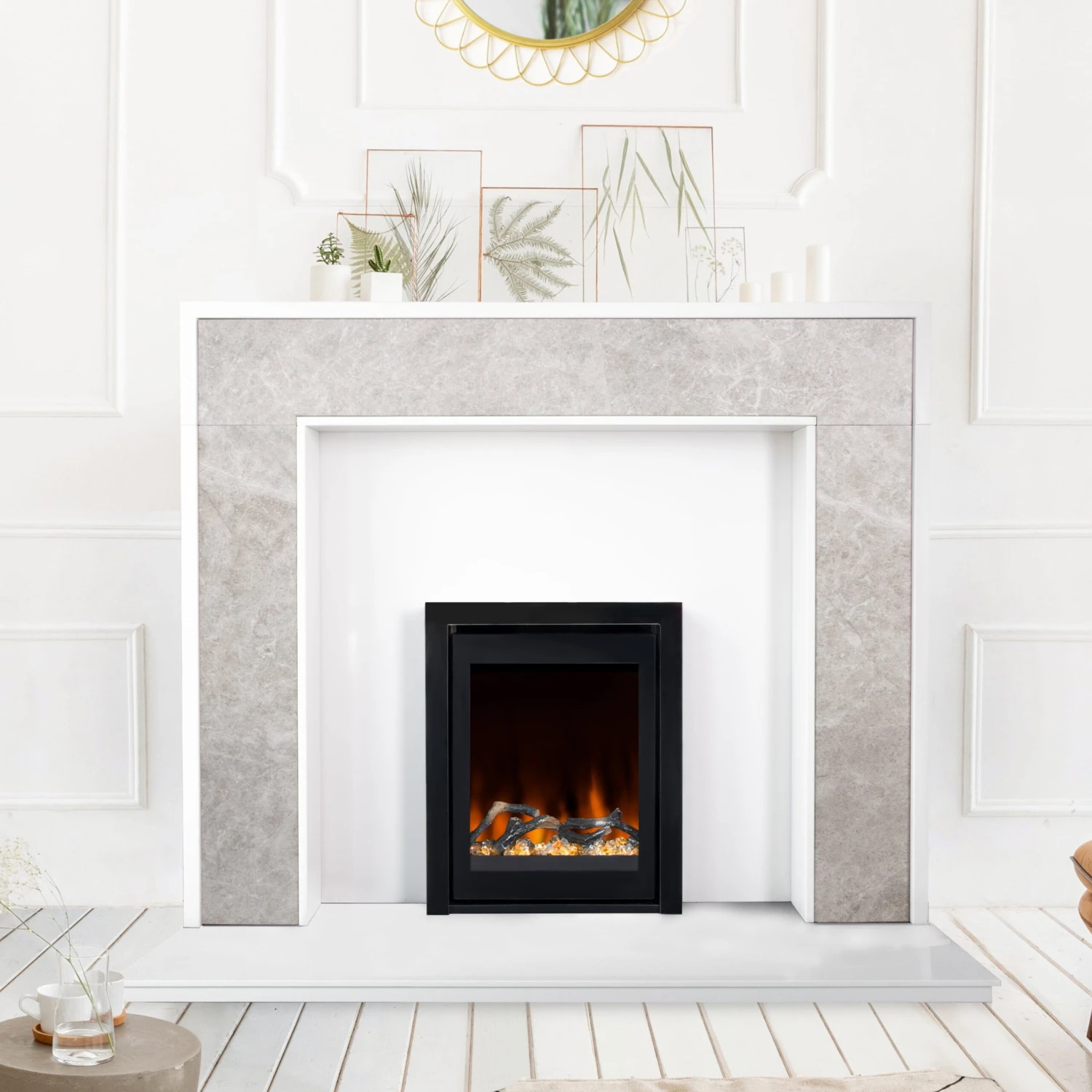 Ezee Glow Pulse Black Inset Electric Fire With Glass Trim(Ezee Glow Pulse Black Inset Electric Fire) 11 Ezee Glow Pulse Black Inset Electric Fire With Glass Trim(Ezee Glow Pulse Black Inset Electric Fire) - Image 11