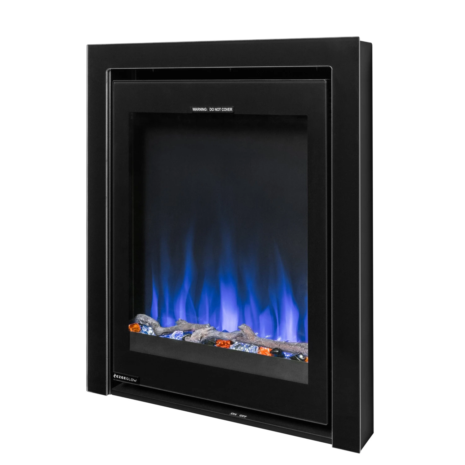 Ezee Glow Pulse Black Inset Electric Fire With Glass Trim(Ezee Glow Pulse Black Inset Electric Fire) 4 Ezee Glow Pulse Black Inset Electric Fire With Glass Trim(Ezee Glow Pulse Black Inset Electric Fire) - Image 4