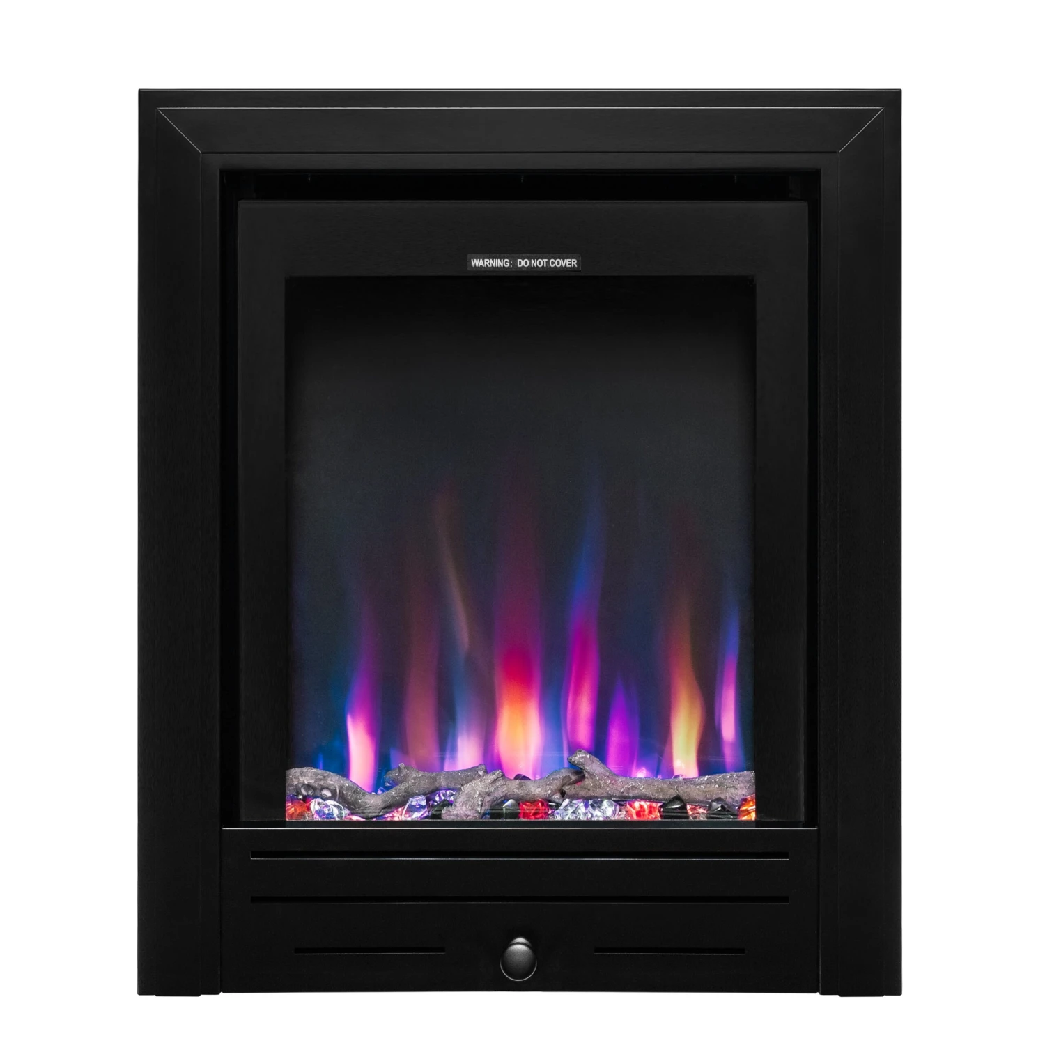 Ezee Glow Pulse Black Inset Electric Fire With Metal Trim(Ezee Glow Pulse Optional Metal Trim) 2 Ezee Glow Pulse Black Inset Electric Fire With Metal Trim(Ezee Glow Pulse Optional Metal Trim) - Image 2