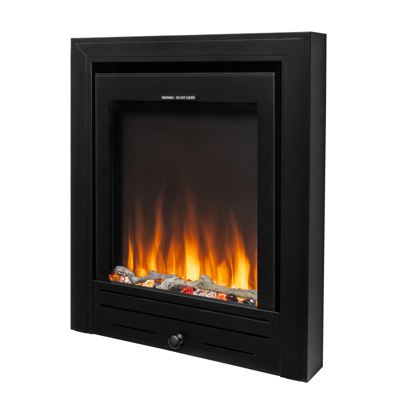 Ezee Glow Pulse Black Inset Electric Fire With Metal Trim(Ezee Glow Pulse Optional Metal Trim) 3 Ezee Glow Pulse Black Inset Electric Fire With Metal Trim(Ezee Glow Pulse Optional Metal Trim) - Image 3