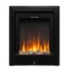 Ezee Glow Pulse Black Inset Electric Fire With Metal Trim(Ezee Glow Pulse Optional Metal Trim)