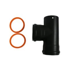 3 Inch 90 Degree Enamel Flue Tee(3 90 Degree Enamel Flue Tee)