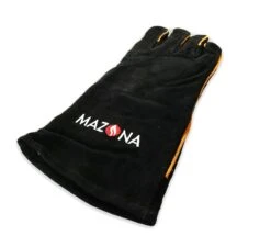 Mazona Heat Resistant Gauntlet Glove Black(Mazona Heat Resistant Gauntlet Glove Black)