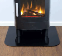 ACR Black Glass Hearth For Electric Stoves(Acr Black Glass Hearth For Electric Stoves)