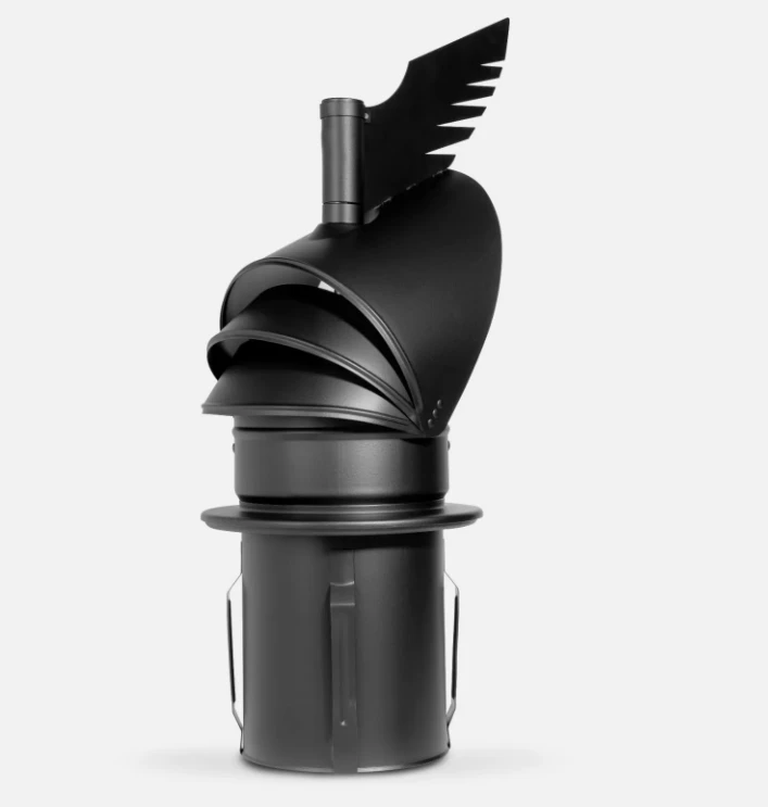 Rotowent 150mm Dragon Chimney Cowl Powder Black(Rotowent 150mm Dragon Chimney Cowl Powder Black) 1 Rotowent 150mm Dragon Chimney Cowl Powder Black(Rotowent 150mm Dragon Chimney Cowl Powder Black)