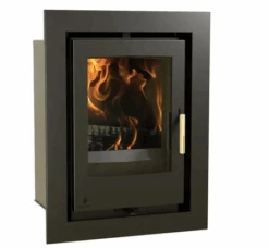 Arada I400 4kW 4 Sided Trim Stove, Multifuel, Woodburning Cassette, Inset, Defra Approved(Arada I400 4kw 4 Sided Trim Stove Multifuel Woodburning Cassette Inset Defra Approved)
