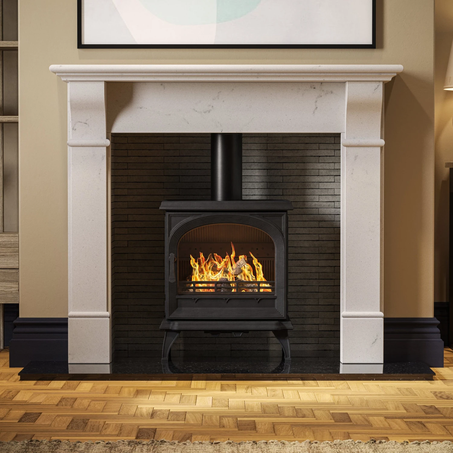 Mazona Albourne 5kW Multifuel Woodburning Stove, Freestanding, Eco Design Approved, Defra Approved(Mazona Albourne 5kw Multifuel Woodburning Stove Freestanding Eco Design Approved Defra Approved) 11 Mazona Albourne 5kW Multifuel Woodburning Stove, Freestanding, Eco Design Approved, Defra Approved(Mazona Albourne 5kw Multifuel Woodburning Stove Freestanding Eco Design Approved Defra Approved) - Image 11