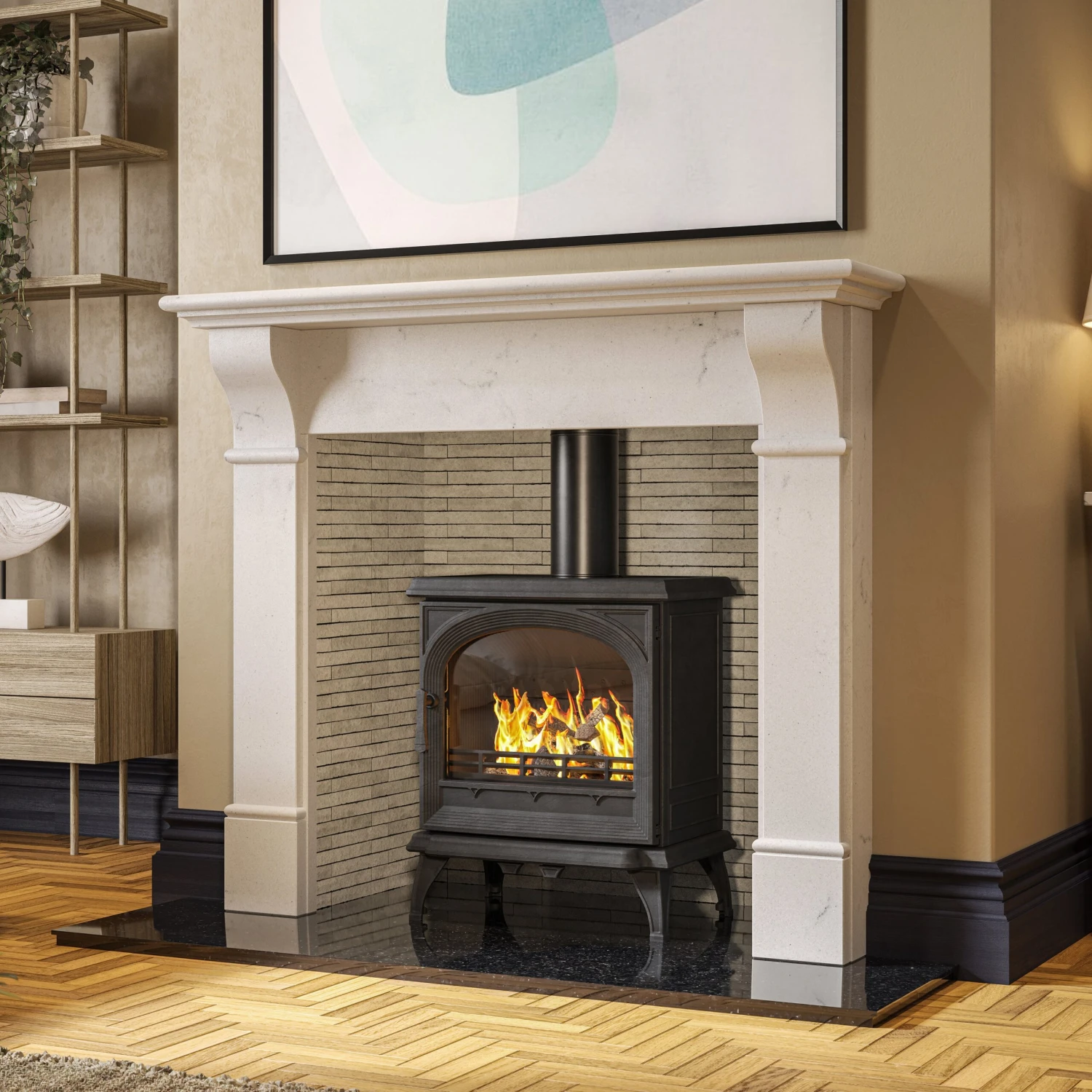 Mazona Albourne 5kW Multifuel Woodburning Stove, Freestanding, Eco Design Approved, Defra Approved(Mazona Albourne 5kw Multifuel Woodburning Stove Freestanding Eco Design Approved Defra Approved) 10 Mazona Albourne 5kW Multifuel Woodburning Stove, Freestanding, Eco Design Approved, Defra Approved(Mazona Albourne 5kw Multifuel Woodburning Stove Freestanding Eco Design Approved Defra Approved) - Image 10