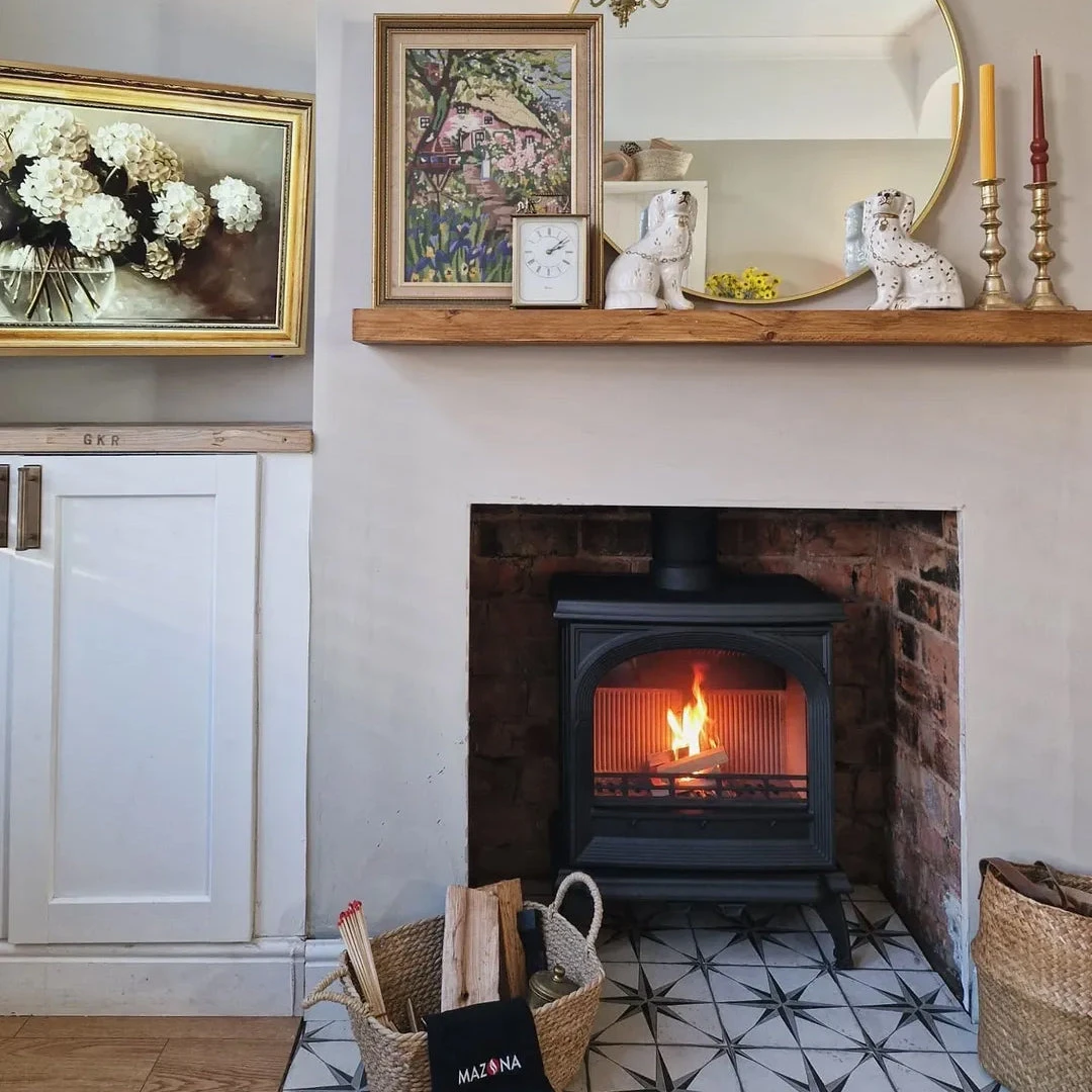 Mazona Albourne 5kW Multifuel Woodburning Stove, Freestanding, Eco Design Approved, Defra Approved(Mazona Albourne 5kw Multifuel Woodburning Stove Freestanding Eco Design Approved Defra Approved) 2 Mazona Albourne 5kW Multifuel Woodburning Stove, Freestanding, Eco Design Approved, Defra Approved(Mazona Albourne 5kw Multifuel Woodburning Stove Freestanding Eco Design Approved Defra Approved) - Image 2