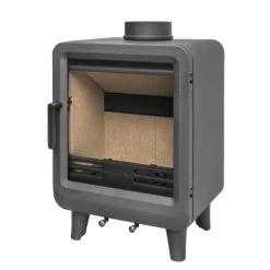 Mazona Heatwave 5kW Multifuel Woodburning Stove, Grey Freestanding Eco Design Approved, Defra Approved(Mazona Heatwave 5kw Multifuel Woodburning Stove Grey Freestanding Eco Design Approved Defra Approved) -Cheap Arizona Shop Stove22.3