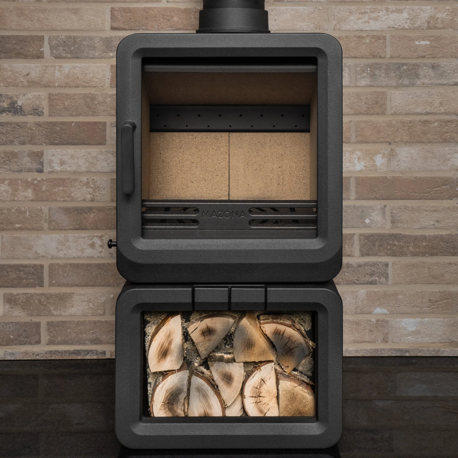 Mazona Heatwave 5kW Multifuel Stove Log Store, Woodburning, Freestanding, Eco Design Approved, Defra Approved(Mazona Heatwave 5kw Multifuel Stove Log Store Woodburning Freestanding Eco Design Approved Defra Approved) 4 Mazona Heatwave 5kW Multifuel Stove Log Store, Woodburning, Freestanding, Eco Design Approved, Defra Approved(Mazona Heatwave 5kw Multifuel Stove Log Store Woodburning Freestanding Eco Design Approved Defra Approved) - Image 4