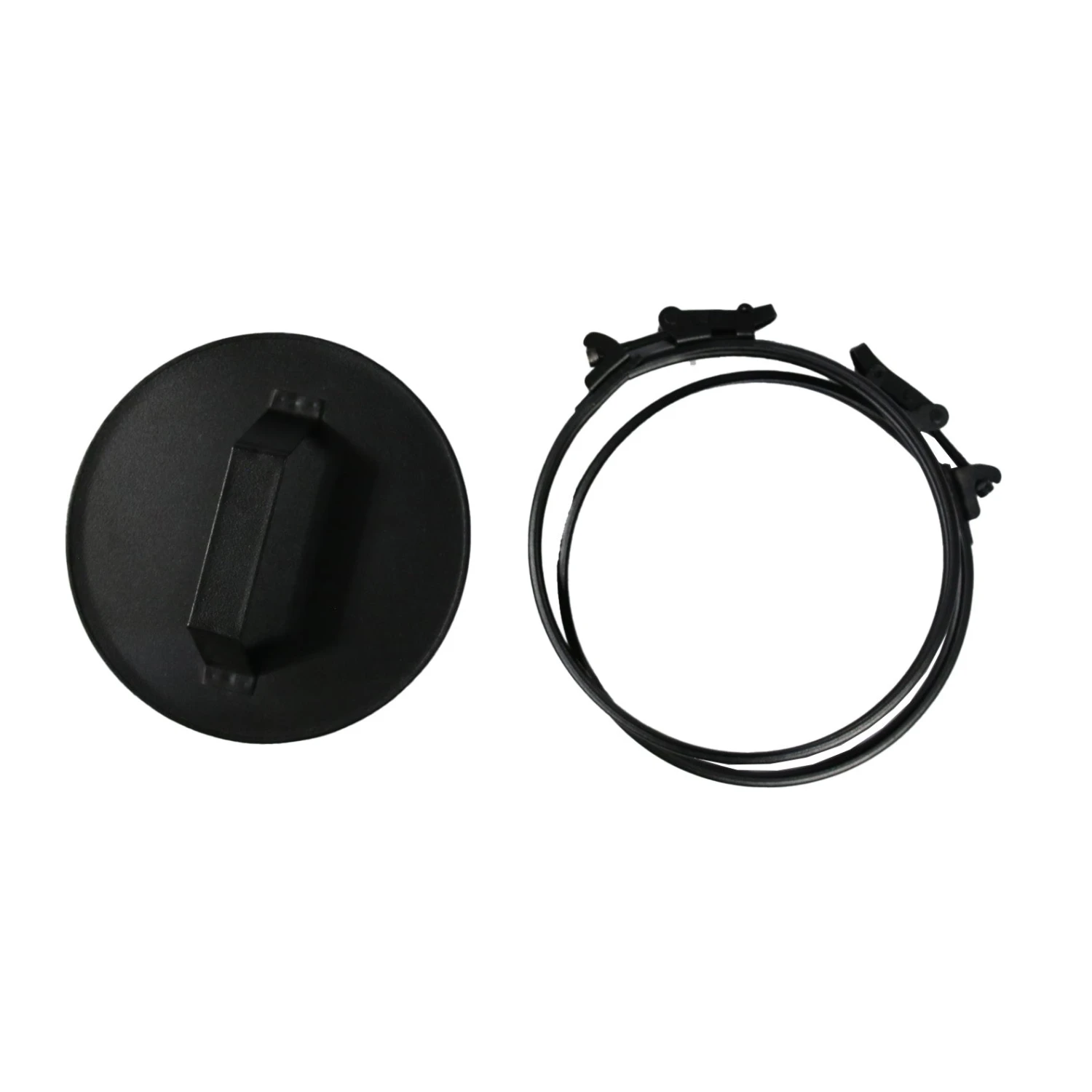 6 Inch (150mm)Black Twin Wall 90 Degree Tee (with Plug) Inc Locking Band(6 Inch Black Twin Wall 45 Degree Tee With Plug 1) 2 6 Inch (150mm)Black Twin Wall 90 Degree Tee (with Plug) Inc Locking Band(6 Inch Black Twin Wall 45 Degree Tee With Plug 1) - Image 2