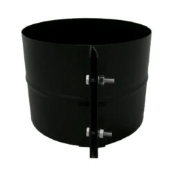 5 Inch Twin Wall Structural Locking Band Black(5 Inch Structural Locking Band Black)