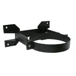6 Inch (150mm) Black Twin Wall Adjustable Wall Bracket 210-310mmn Inc Locking Band(Mi Kc Twin Wall 5 Inch 210 420mm Wall Band 2)