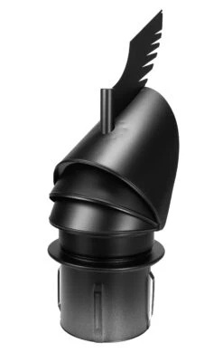 Rotowent 200mm Dragon Chimney Cowl Powder Black(Rotowent 200mm Dragon Chimney Cowl Powder Black 1)