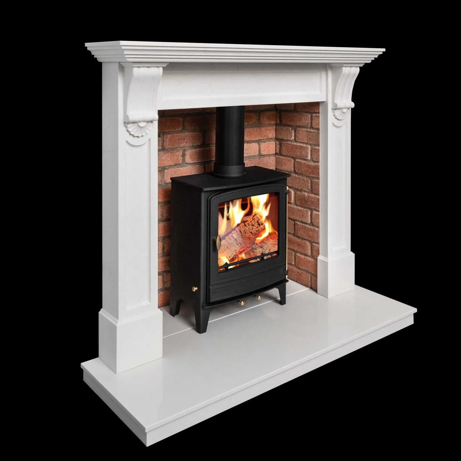Mazona Warwick Widescreen 5kW Multifuel Woodburning Stove, Freestanding, Eco Design Approved, Defra Approved(Mazona Warwick Widescreen 5kw) 11 Mazona Warwick Widescreen 5kW Multifuel Woodburning Stove, Freestanding, Eco Design Approved, Defra Approved(Mazona Warwick Widescreen 5kw) - Image 11