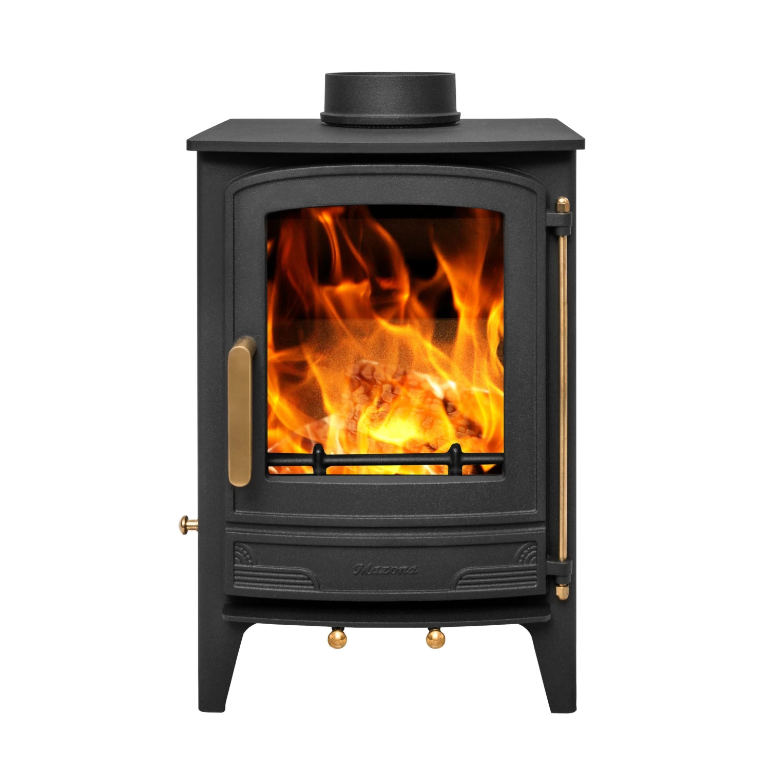 Mazona Warwick 5 KW Multifuel Woodburning Stove, Freestanding, Eco Design Approved, Defra Approved(Mazona Warwick 5 Kw Ecodesign Ready Multi Fuel Wood Burning Stove) 2 Mazona Warwick 5 KW Multifuel Woodburning Stove, Freestanding, Eco Design Approved, Defra Approved(Mazona Warwick 5 Kw Ecodesign Ready Multi Fuel Wood Burning Stove) - Image 2