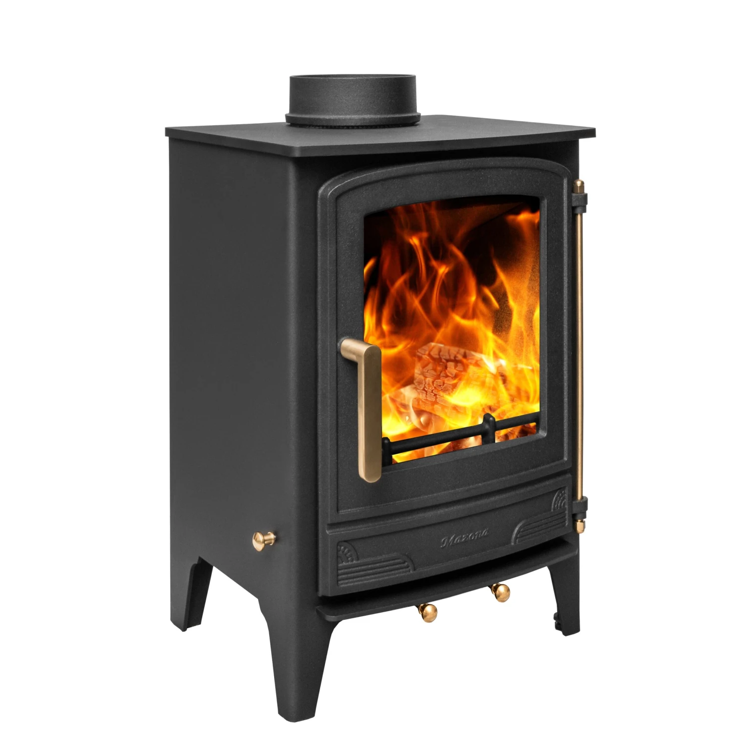Mazona Warwick 5 KW Multifuel Woodburning Stove, Freestanding, Eco Design Approved, Defra Approved(Mazona Warwick 5 Kw Ecodesign Ready Multi Fuel Wood Burning Stove) 1 Mazona Warwick 5 KW Multifuel Woodburning Stove, Freestanding, Eco Design Approved, Defra Approved(Mazona Warwick 5 Kw Ecodesign Ready Multi Fuel Wood Burning Stove)