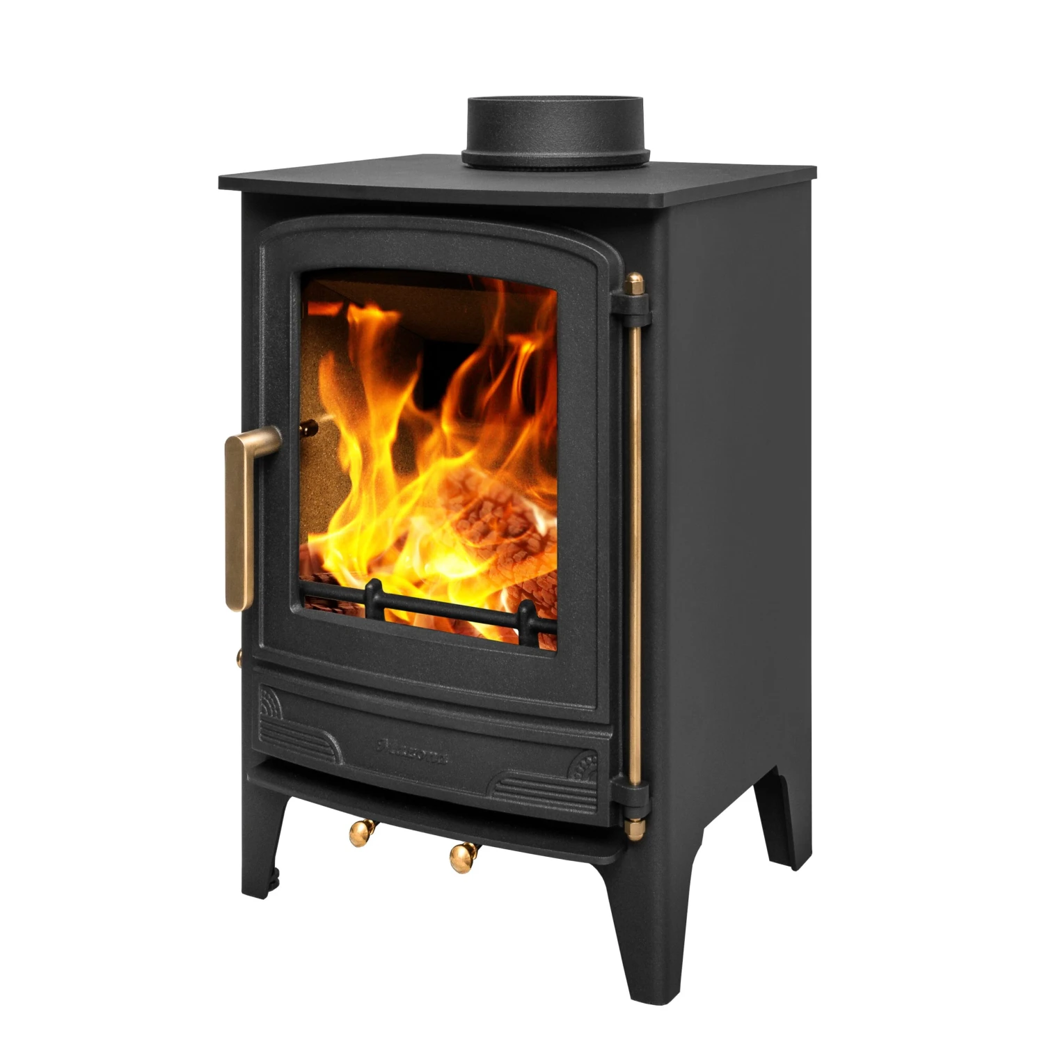 Mazona Warwick 5 KW Multifuel Woodburning Stove, Freestanding, Eco Design Approved, Defra Approved(Mazona Warwick 5 Kw Ecodesign Ready Multi Fuel Wood Burning Stove) 3 Mazona Warwick 5 KW Multifuel Woodburning Stove, Freestanding, Eco Design Approved, Defra Approved(Mazona Warwick 5 Kw Ecodesign Ready Multi Fuel Wood Burning Stove) - Image 3