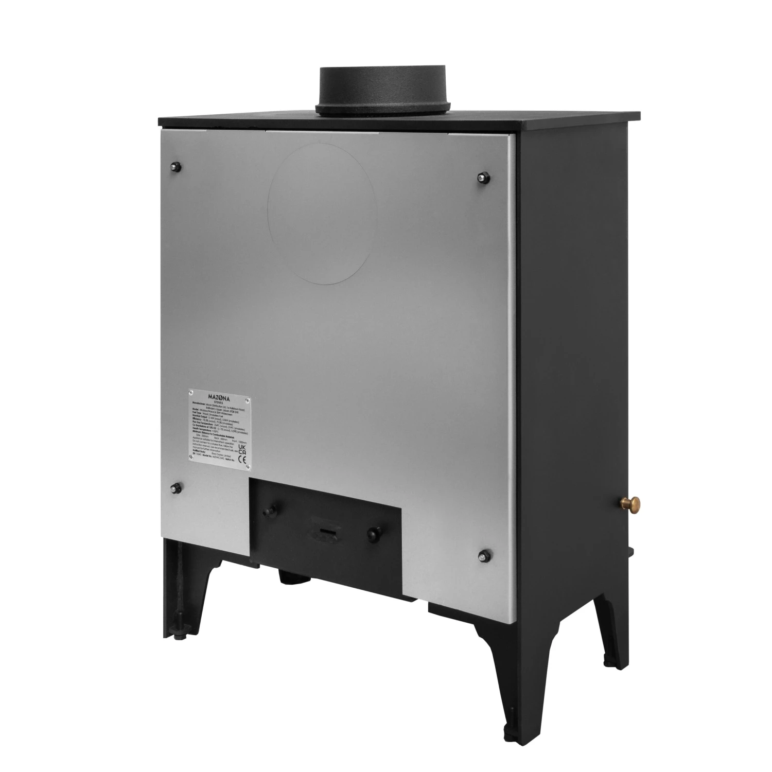 Mazona Warwick Widescreen 5kW Multifuel Woodburning Stove, Freestanding, Eco Design Approved, Defra Approved(Mazona Warwick Widescreen 5kw) 9 Mazona Warwick Widescreen 5kW Multifuel Woodburning Stove, Freestanding, Eco Design Approved, Defra Approved(Mazona Warwick Widescreen 5kw) - Image 9