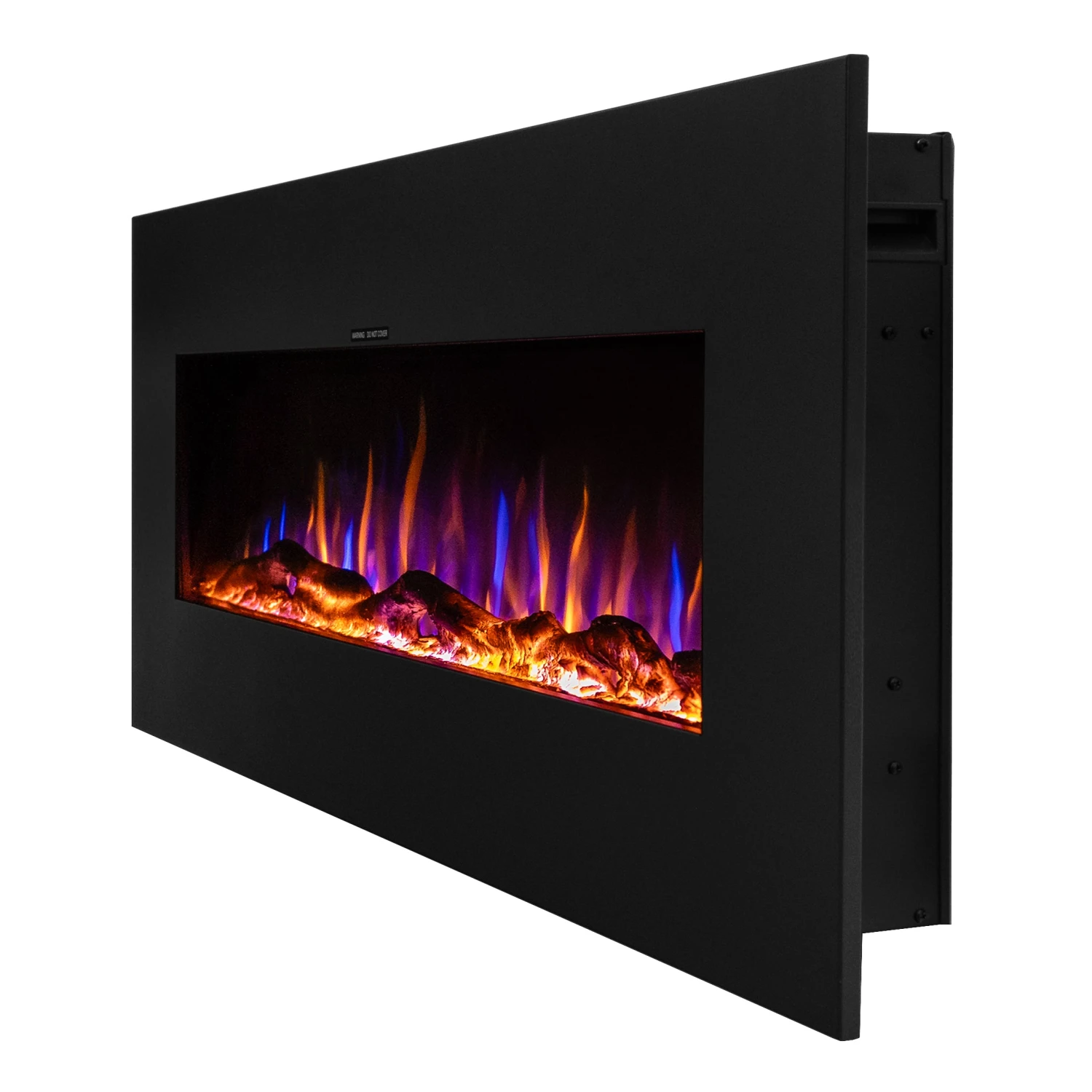 Ezee Glow Zara 50" Metal Frame Wall Mounted Or Recessed / Built-In Electric Fire(Ezee Glow Zara Metal Wall Mounted Or Recessed Built In Electric Fire) 4 Ezee Glow Zara 50" Metal Frame Wall Mounted Or Recessed / Built-In Electric Fire(Ezee Glow Zara Metal Wall Mounted Or Recessed Built In Electric Fire) - Image 4