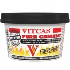 Vitcas Premium Fire Cement Black 500g(Vitcas Premium Fire Cement Black 500g)