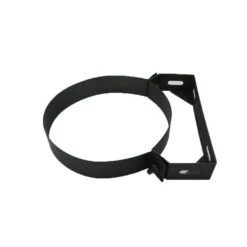 6 Inch (150mm)Black Twin Wall Wall Bracket Inc Locking Band(Vtec 6 Inch Twin Wall Wall Bracket 1)