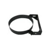 5 Inch (125mm) Black Twin Wall Wall Bracket(5 Inch Black Twin Wall Wall Bracket)