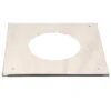 6 Inch (150mm) Twin Wall Flat Ceiling / Wall Plate(6 Inch Twin Wall Flat Ceiling Wall Plate)