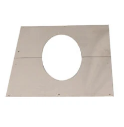 6 Inch (150mm) Twin Wall Decorative Wall / Ceiling Plate(6 Inch Twin Wall Decorative Wall Plate)