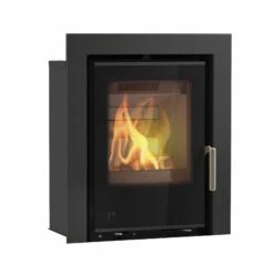 Arada I400 4kW 3 Sided Trim Stove, Multifuel, Woodburning Cassette, Inset, Defra Approved(Arada I400 4kw 3 Sided Trim Stove Multifuel Woodburning Cassette Inset Defra Approved)