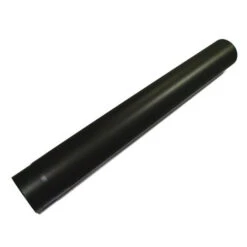 1 Metre Straight 5 Inch Plain Black Flue Section(1 Metre Straight 5 Plain Black Flue Section)