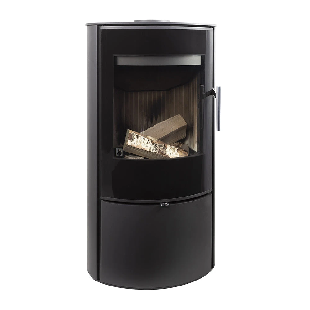 Arada Lagom 4 KW Black Steel Wood Burning Stove(Arada Lagom 4kw Steel Woodburning Stove Black) 2 Arada Lagom 4 KW Black Steel Wood Burning Stove(Arada Lagom 4kw Steel Woodburning Stove Black) - Image 2