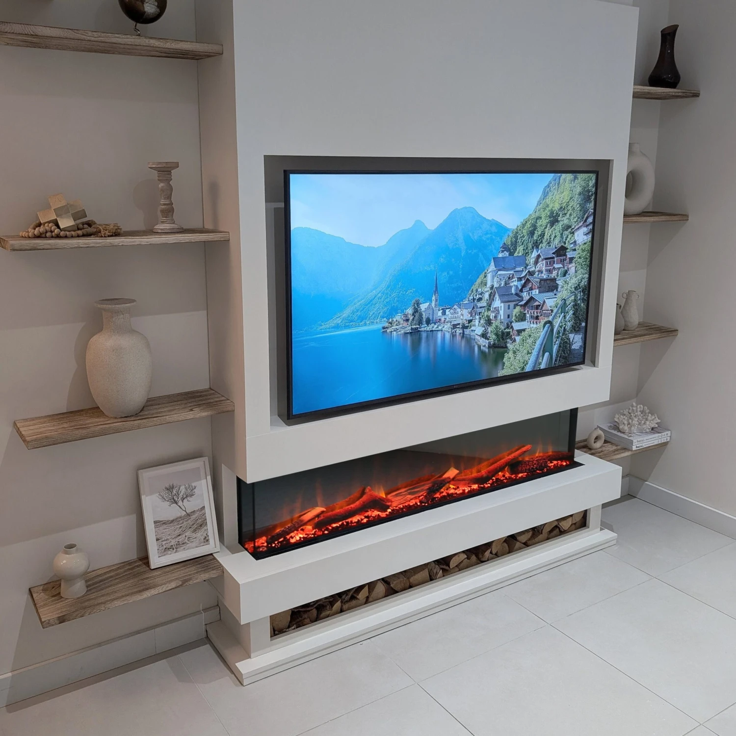 Ezee Glow Celestial 60" Electric Fire Self Build Media Wall Kit(Ezee Glow Celestial 60 Electric Fire Self Build Media Wall Kit) 6 Ezee Glow Celestial 60" Electric Fire Self Build Media Wall Kit(Ezee Glow Celestial 60 Electric Fire Self Build Media Wall Kit) - Image 6
