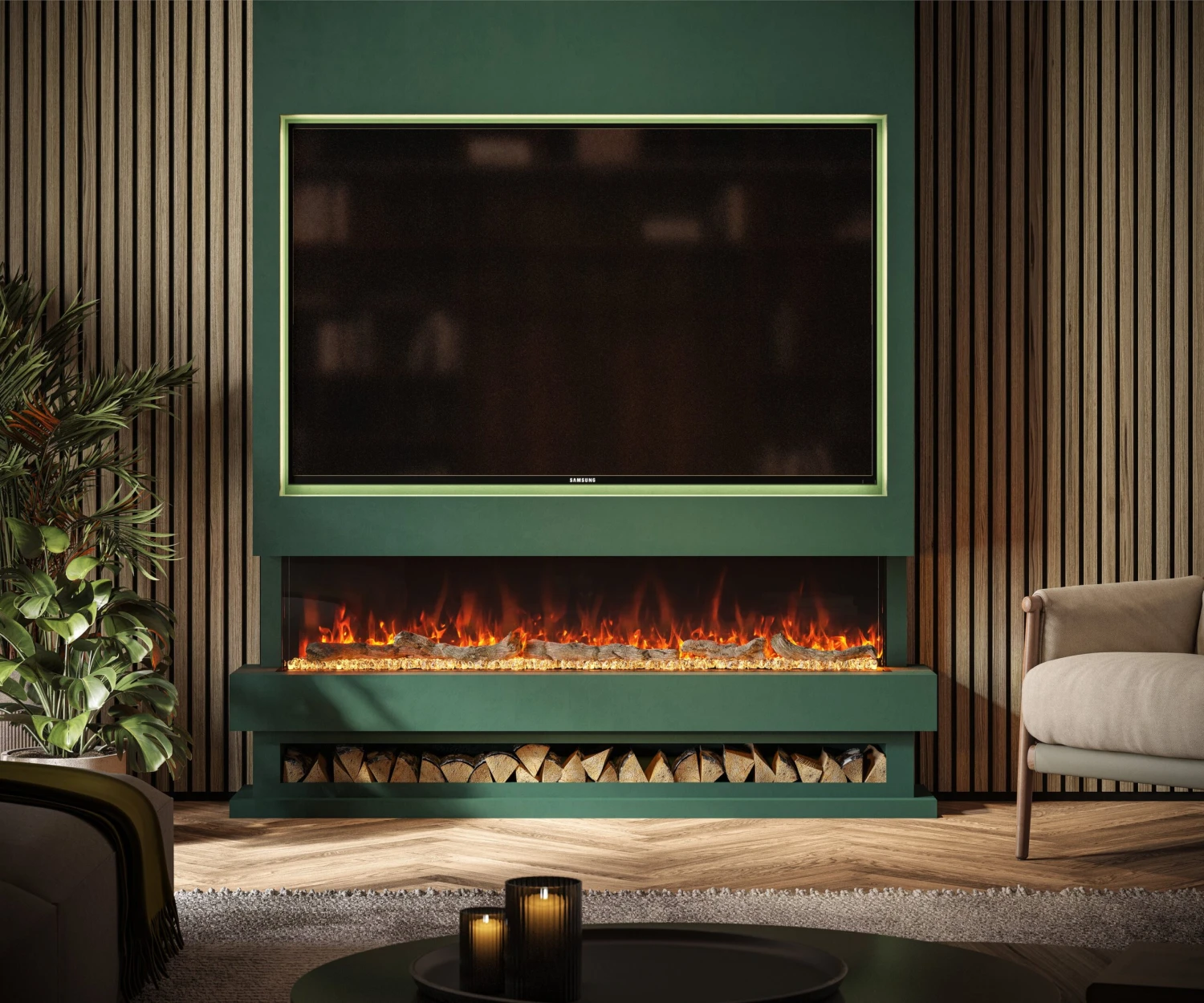 Ezee Glow Celestial 60" Electric Fire Self Build Media Wall Kit(Ezee Glow Celestial 60 Electric Fire Self Build Media Wall Kit) 10 Ezee Glow Celestial 60" Electric Fire Self Build Media Wall Kit(Ezee Glow Celestial 60 Electric Fire Self Build Media Wall Kit) - Image 10